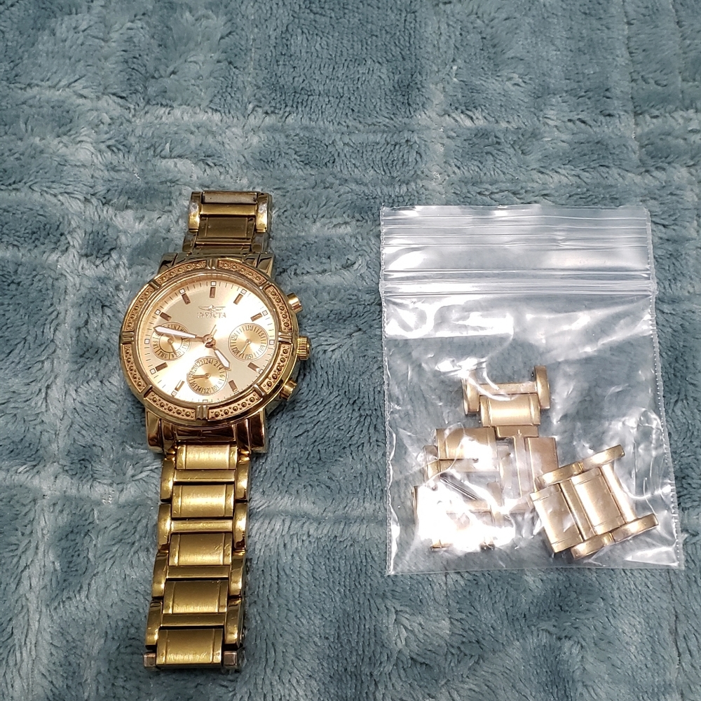 Rose Gold Womens Invicta watch